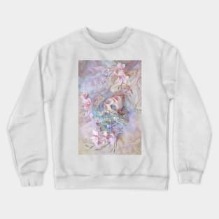 SNOW WHITE ROSE Crewneck Sweatshirt